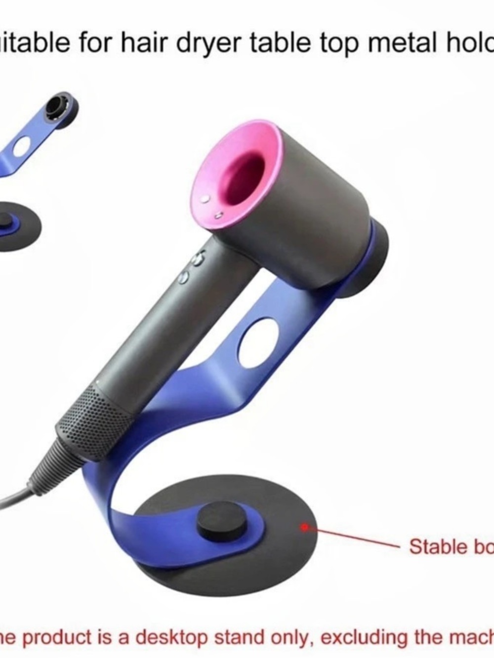 NEW Dyson Supersonic Hair Dryer Stand (Vinca Blue)